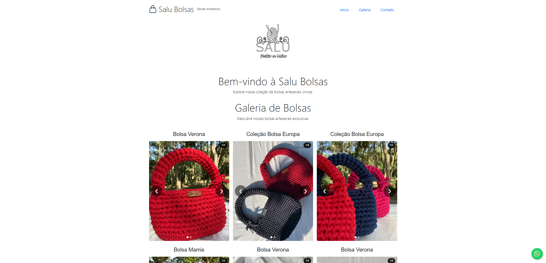 Imagem do projeto Salu Bolsas